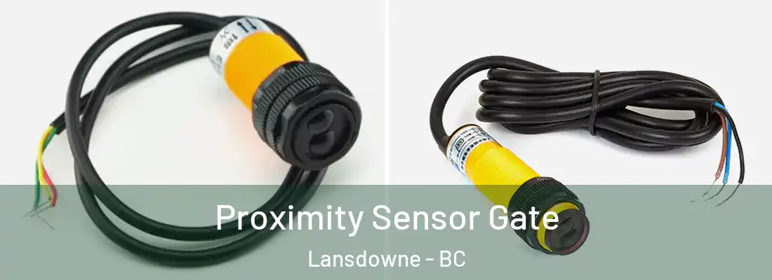 Proximity Sensor Gate Lansdowne - BC