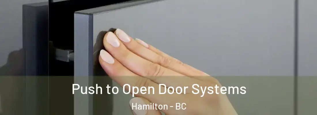  Push to Open Door Systems Hamilton - BC