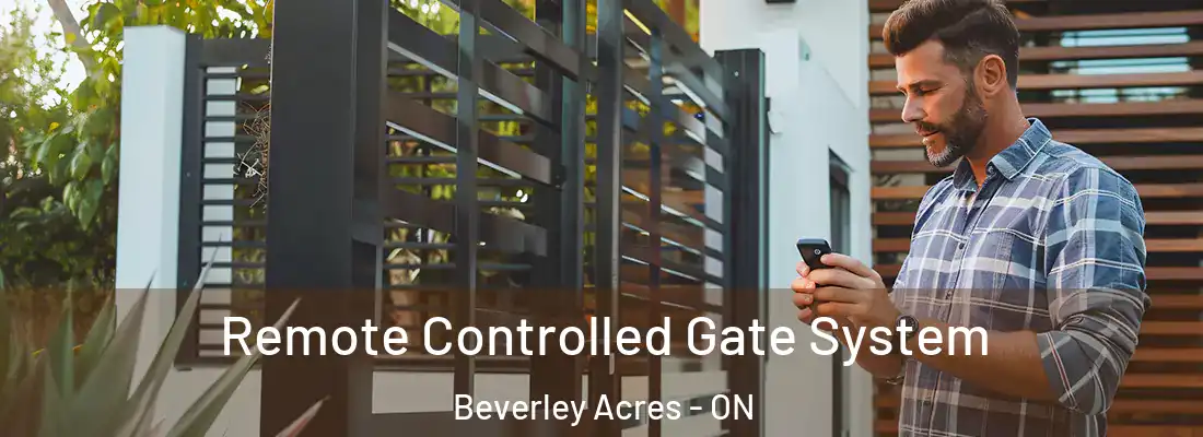 Remote Controlled Gate System Beverley Acres - ON