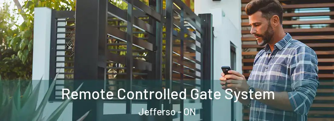  Remote Controlled Gate System Jefferso - ON