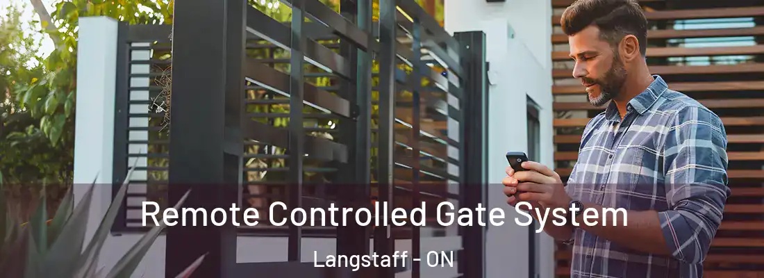  Remote Controlled Gate System Langstaff - ON