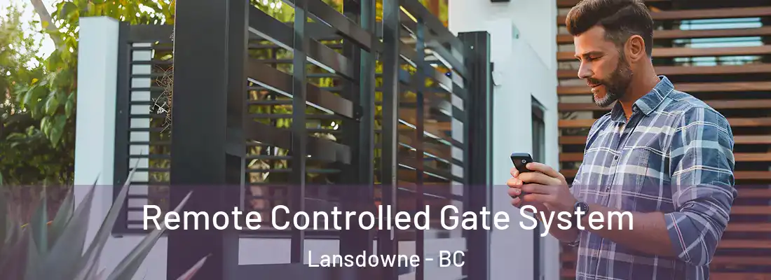  Remote Controlled Gate System Lansdowne - BC