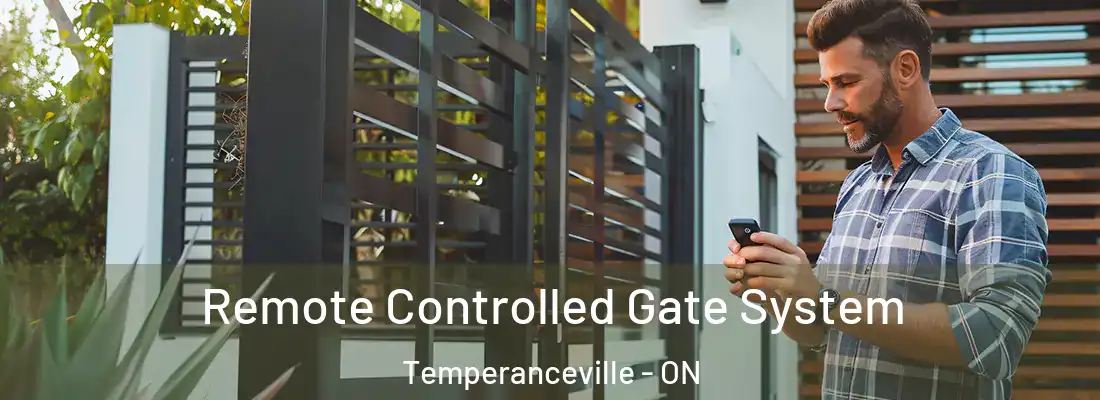  Remote Controlled Gate System Temperanceville - ON