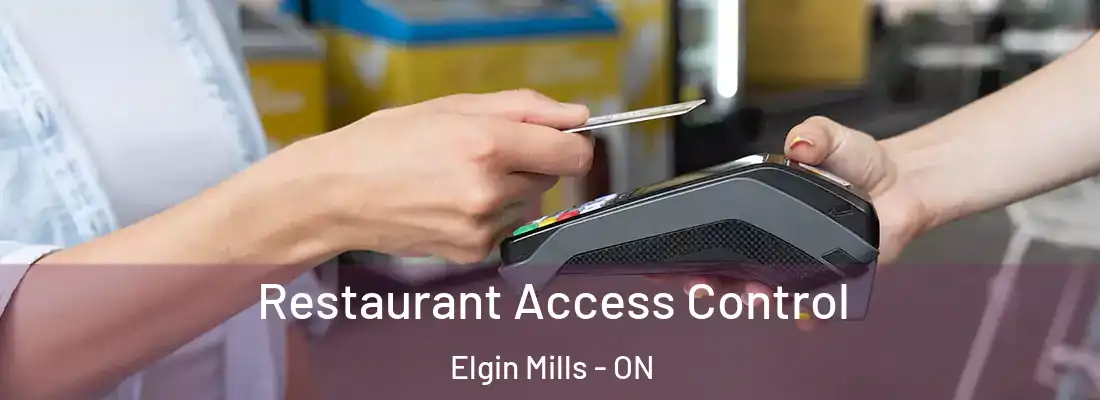  Restaurant Access Control Elgin Mills - ON