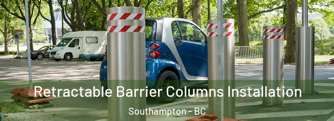  Retractable Barrier Columns Installation Southampton - BC