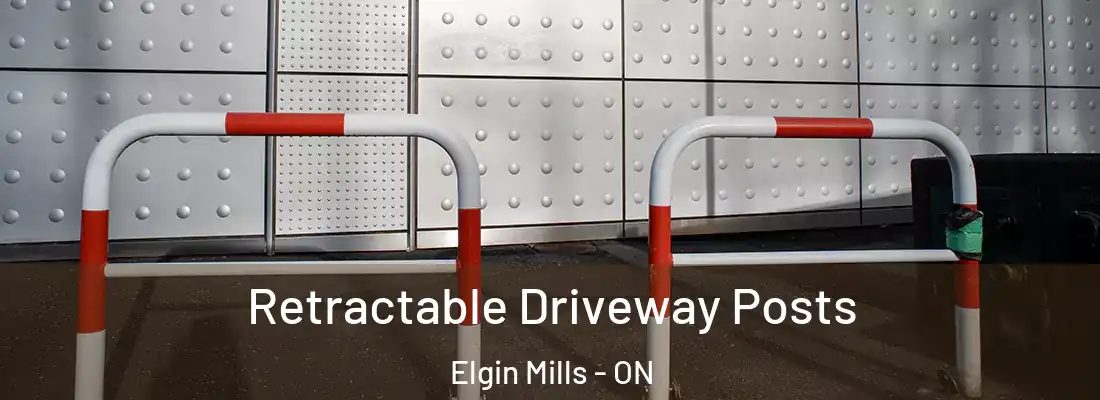  Retractable Driveway Posts Elgin Mills - ON