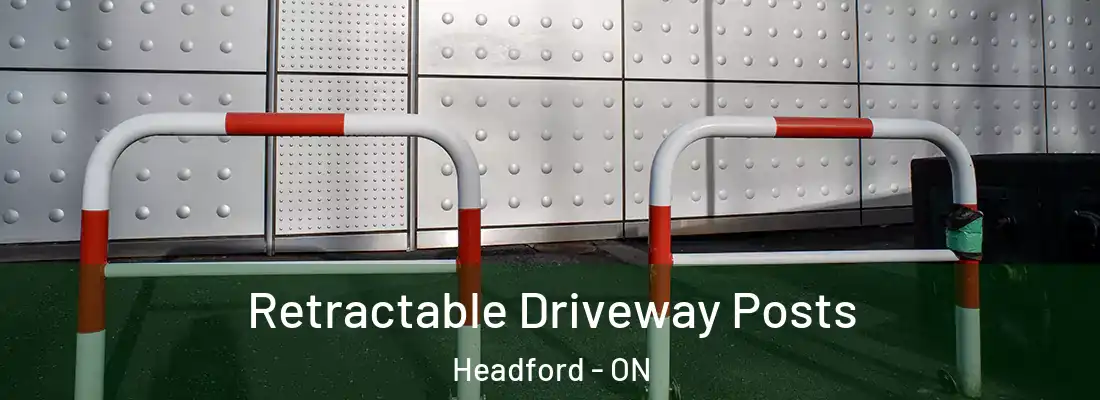  Retractable Driveway Posts Headford - ON
