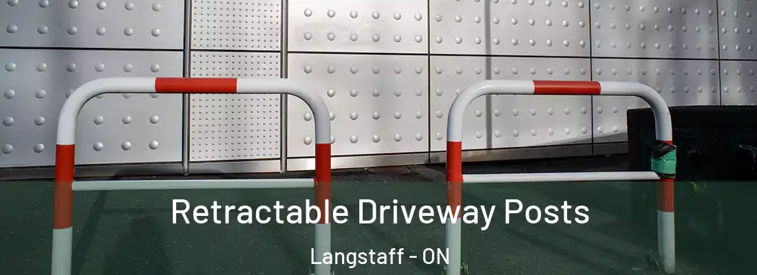  Retractable Driveway Posts Langstaff - ON