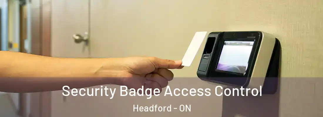  Security Badge Access Control Headford - ON