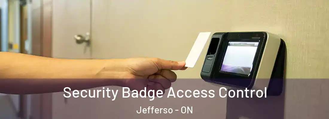  Security Badge Access Control Jefferso - ON