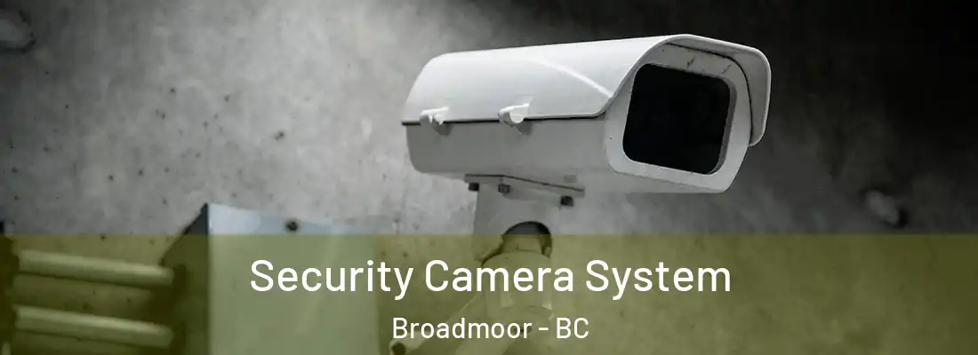  Security Camera System Broadmoor - BC