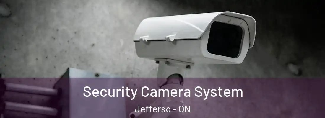  Security Camera System Jefferso - ON