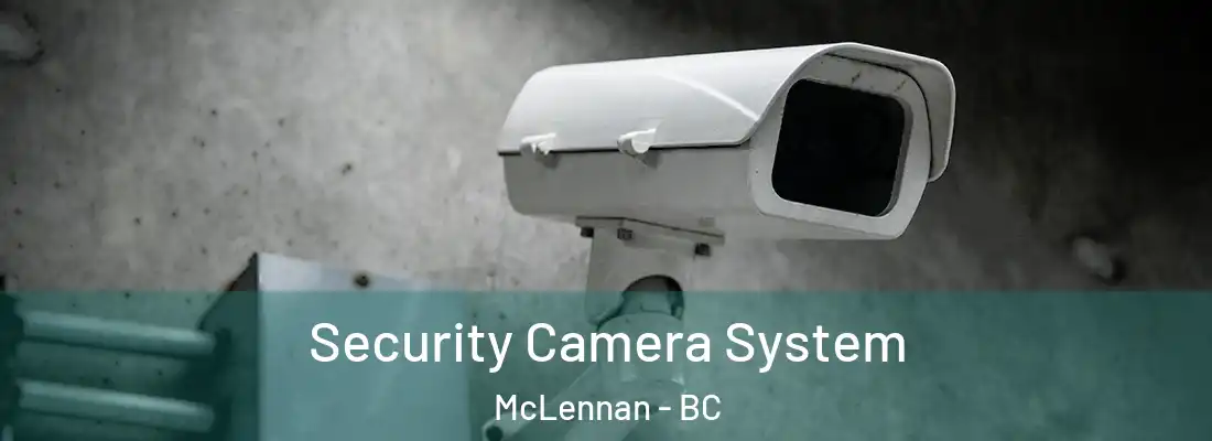  Security Camera System McLennan - BC