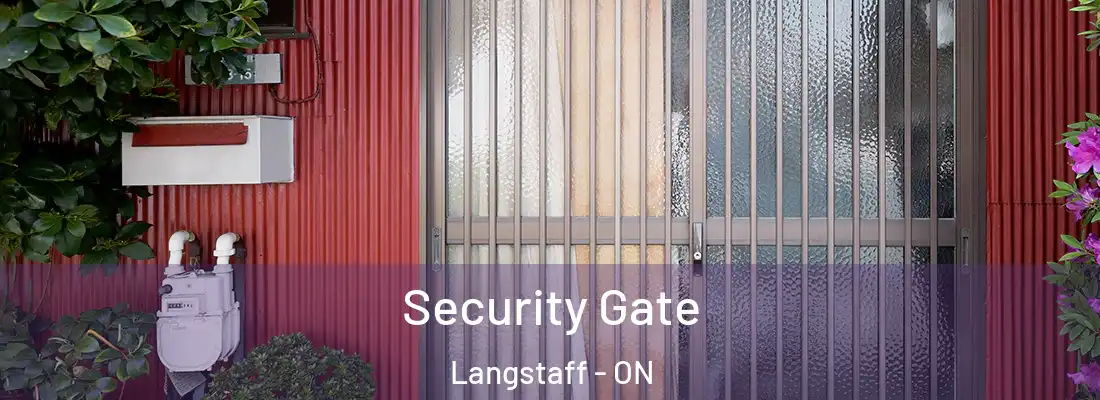  Security Gate Langstaff - ON
