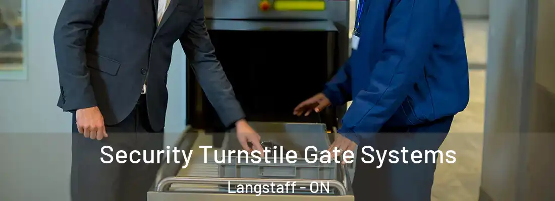  Security Turnstile Gate Systems Langstaff - ON