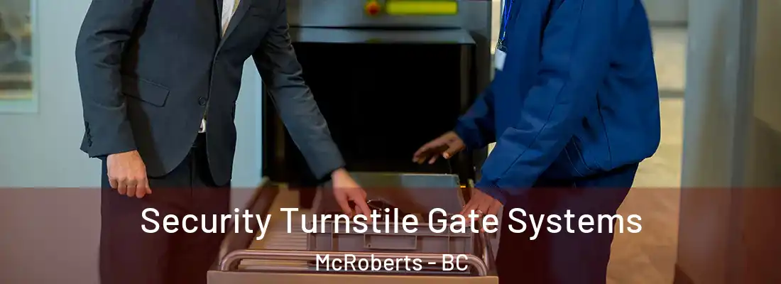  Security Turnstile Gate Systems McRoberts - BC
