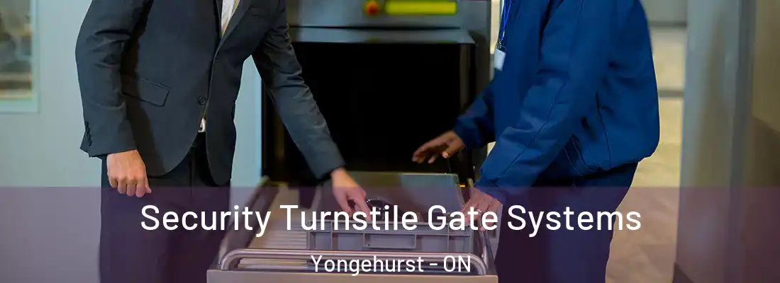  Security Turnstile Gate Systems Yongehurst - ON