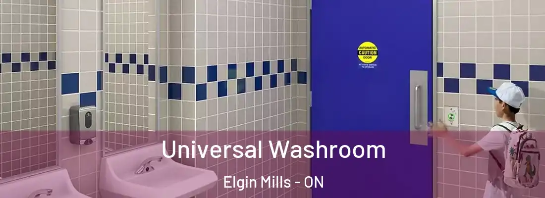  Universal Washroom Elgin Mills - ON