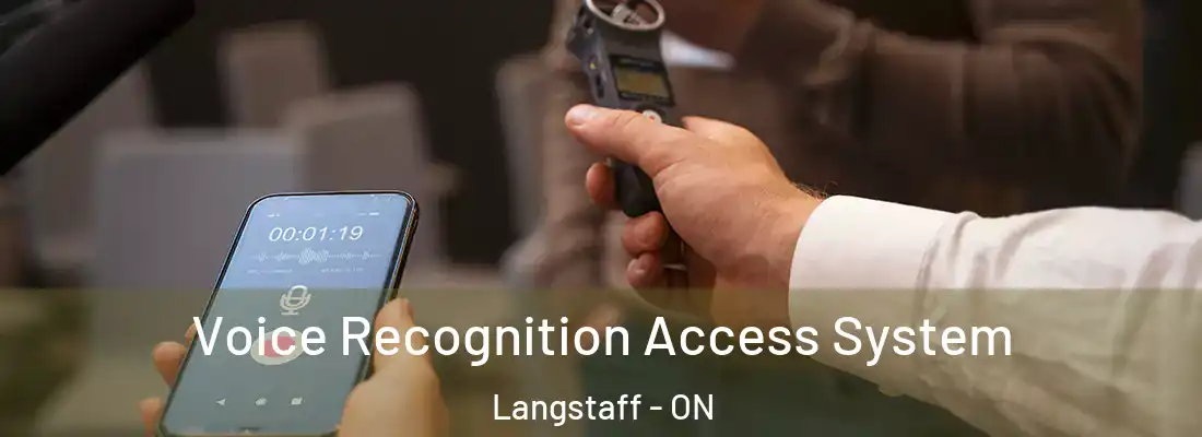  Voice Recognition Access System Langstaff - ON