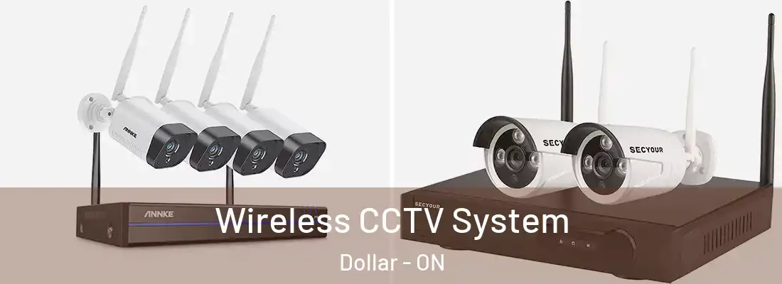  Wireless CCTV System Dollar - ON