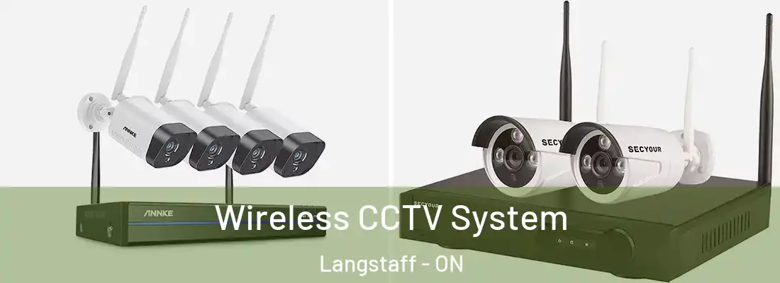  Wireless CCTV System Langstaff - ON