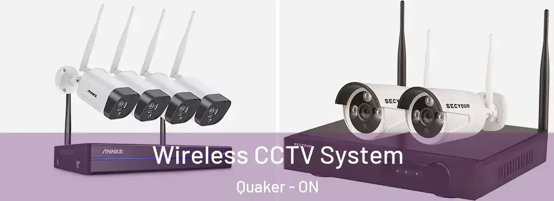  Wireless CCTV System Quaker - ON
